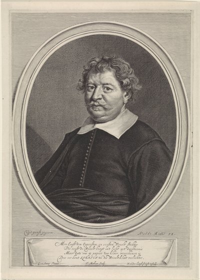 Portrait of Frans Koerten by Theodor Matham